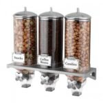 classix design commercial dispenser 3 x 6  liters stainless steel