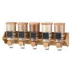 Craft Commercial Dispenser 5x4 Liters With Birch Base-Black Signage Label Not Included