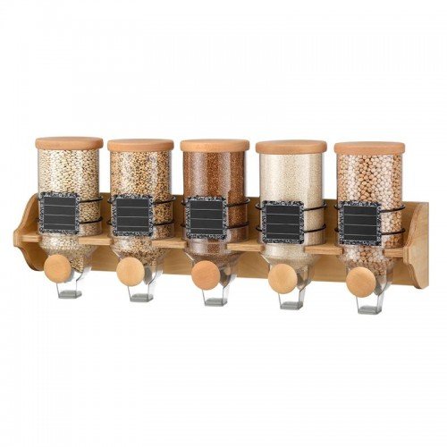 Craft Commercial Dispenser 5x4 Liters With Birch Base-Black Signage Label Not Included