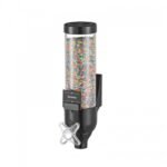 Ice Cream Toppings Dispenser 1 Liter Black