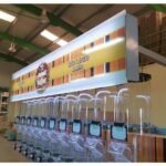 illuminated header for fixtures