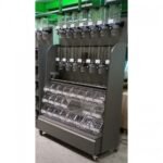 bulk food fixture with 14 dispensers and  12 classic scoop bins-sells up to 38 items