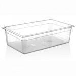 GN 1/1 Container 32.5x53x15h cm Polycarbonate Clear