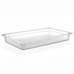 GN 1/1 Container 32.5x53x6.5h cm Polycarbonate Clear