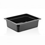 Container Gn1/2 3l 26,5x32,5x6.5h cm Polycarbonate Black