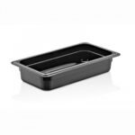 GN 1/3 17.5x32.5x6.5h cm Container Polycarbonate Black