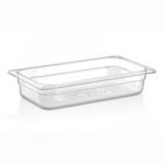 GN 1/3 Container 2.5Lit17.5x32.5x6.5h Polycarbonate Clear