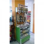 colored chipboard fixture  made   for   ok  anytime  convenient  stores carrefur group
