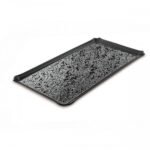 onda medium peeble presentation tray 20 x 40 black
