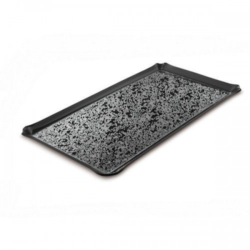 onda medium peeble presentation tray 20 x 40 black