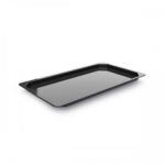 octagon 2 cm tray gn 1/1 black high impact  plexiglass