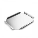 mirror finish stainless steel tray gn 1/2