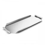 mirror finish stainless steel tray gn 2/4