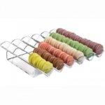 v rack 6  rows macaron display