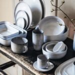 Svelte Coffee Cup & Saucer Stone - Image 5